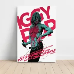 Iggy Pop – Post Pop Depression Cirkus Stockholm 2016 Fine Art Concert Poster