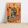 Iggy Pop – Post Pop Depression Le Grand Rex Paris 2016 Fine Art Concert Poster
