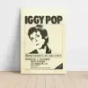 Iggy Pop and Wayne Kramer's Air-Raid – Beer Garden Montreal Fine Art Concert Poster
