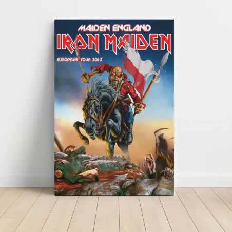 Iron Maiden – Maiden England European Tour 2013 Fine Art Concert Poster