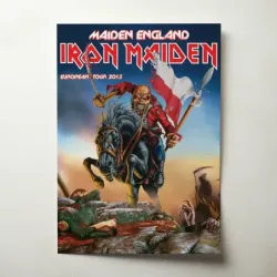 Iron Maiden – Maiden England European Tour 2013 Fine Art Concert Poster