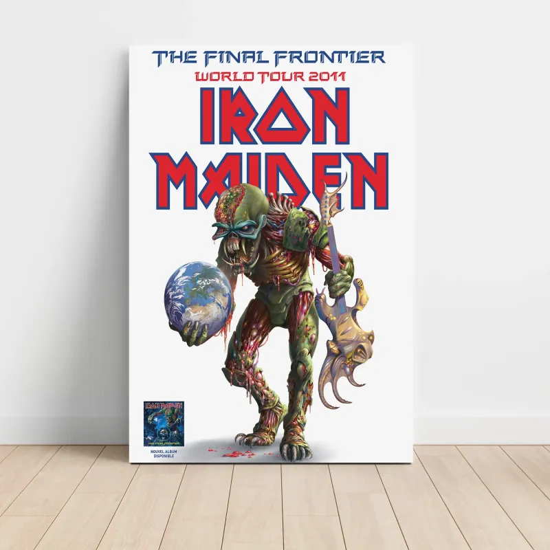 Iron Maiden – The Final Frontier World Tour 2011 Fine Art Concert Poster