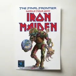 Iron Maiden – The Final Frontier World Tour 2011 Fine Art Concert Poster