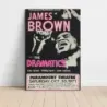 James Brown and The Dramatics – Paramount Theatre 1971 Fine Art Concert Poster