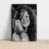 Janis Joplin – Black and White Photo Fine Art Music Poster