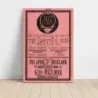 Jazz Is Dead – Roseland Portland and Wild Duck Eugene Fine Art Concert Poster