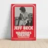 Jeff Beck – Warnor's Theatre Fine Art Concert Poster