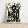 Jimi Hendrix – Hastings Pier Pavilion 1967 Fine Art Concert Poster