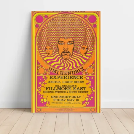 Jimi Hendrix Experience – Fillmore East Fine Art Concert Poster
