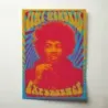 Jimi Hendrix Experience – Psychedelic Portrait Fine Art Music Poster