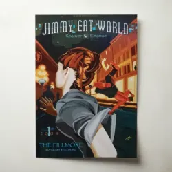 Jimmy Eat World – The Fillmore 2004 Fine Art Concert Poster