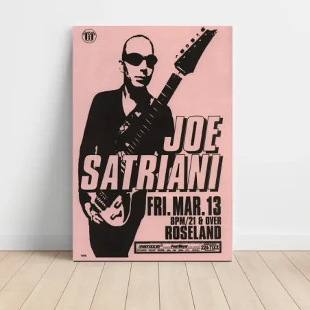 Joe Satriani – Roseland Fine Art Concert Poster
