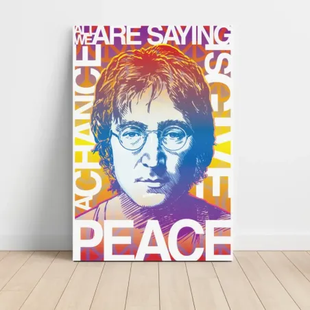 John Lennon – All We Are Saying Peace Fine Art Music Poster