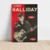 Johnny Hallyday – Disques Vogue Fine Art Music Poster