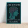 Joy Division – Unknown Pleasures Colston Hall Bristol 1979 Fine Art Concert Poster