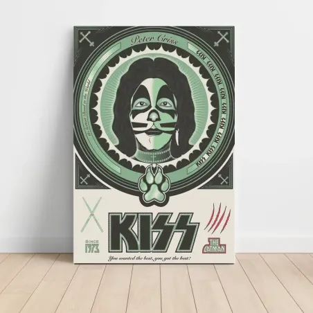 Kiss – Peter Criss The Catman Fine Art Music Poster