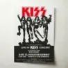 Kiss and Bob Seger – Destroyer Show Houston Summit Fine Art Concert Poster