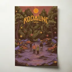 Kodaline – Forest Illustration Fine Art Music Poster