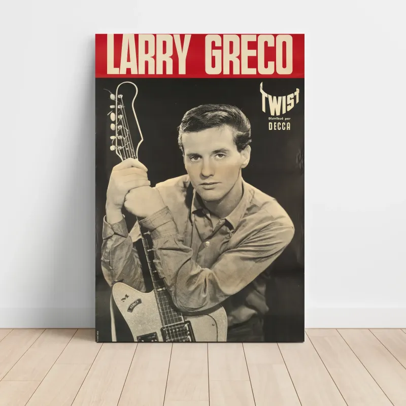 Larry Greco – Twist Decca Fine Art Music Poster