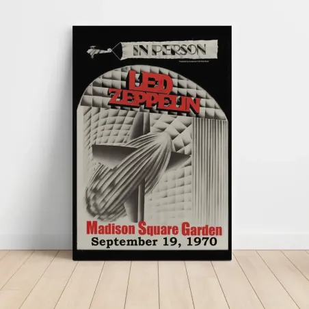 Led Zeppelin – Madison Square Garden 1970 Fine Art Concert Poster