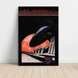 Led Zeppelin – Oakland Stadium 1977 Fine Art Concert Poster