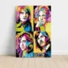 Led Zeppelin – Pop Art Portraits Fine Art Music Poster
