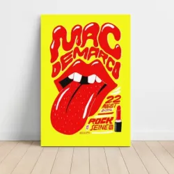 Mac DeMarco – Rock En Seine Paris 2014 Fine Art Concert Poster