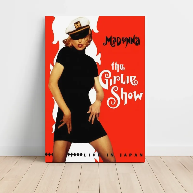 Madonna – The Girlie Show Live In Japan Fine Art Concert Poster