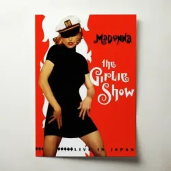 Madonna – The Girlie Show Live In Japan Fine Art Concert Poster