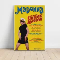 Madonna – The Girlie Show Tokyo Dome 1993 Fine Art Concert Poster