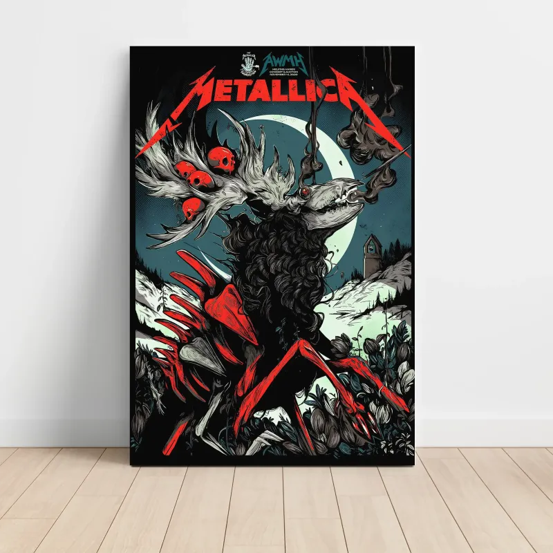 Metallica – All Within My Hands Benefit 2020 Fine Art Concert Poster