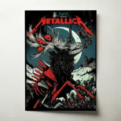 Metallica – All Within My Hands Benefit 2020 Fine Art Concert Poster