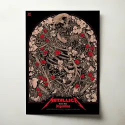 Metallica – Campo Argentino de Polo Buenos Aires 2022 Fine Art Concert Poster