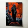 Metallica – Estadio Metropolitano Madrid 2024 Fine Art Concert Poster