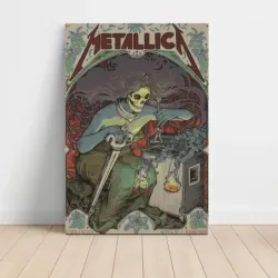 Metallica – KeyBank Center Buffalo 2018 Fine Art Concert Poster