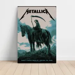 Metallica – Lanxess Arena Köln 2017 Fine Art Concert Poster
