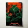 Metallica – Olympic Stadium Helsinki 2024 Fine Art Concert Poster