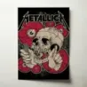 Metallica – Skull and Hands Fine Art Music Poster