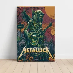 Metallica – Stade de France Paris 2023 Fine Art Concert Poster