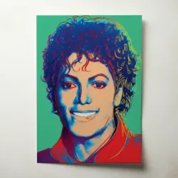 Michael Jackson – Pop Art Portrait Fine Art Music Poster