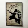 Michael Jackson – Stencil Dance Signature Fine Art Music Poster