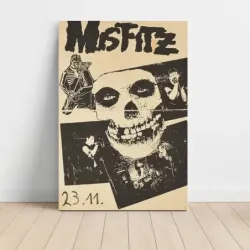 Misfits – Skull Flyer Fine Art Concert Poster