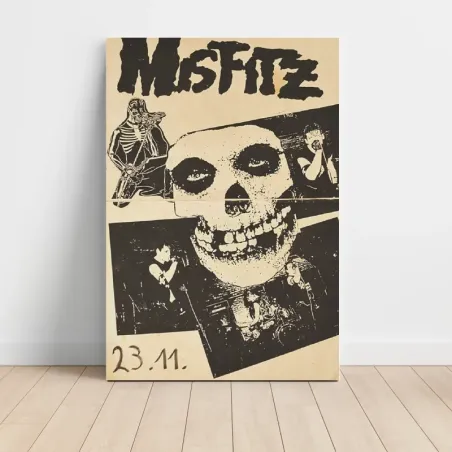 Misfits – Skull Flyer Fine Art Concert Poster