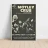 Mötley Crüe and Loudness – St Paul Civic Center Fine Art Concert Poster