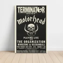 Motörhead and The Organization – Townsend San Francisco Fine Art Concert Poster