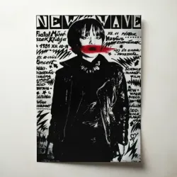 New Wave – Fiatal Művészek Klubja Budapest 1981 Fine Art Concert Poster