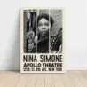 Nina Simone – Apollo Theatre New York 1961 Photo Fine Art Concert Poster