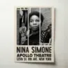 Nina Simone – Apollo Theatre New York 1961 Photo Fine Art Concert Poster