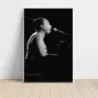 Nina Simone – At The Piano Black and White Fine Art Music Poster