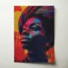 Nina Simone – Colourful Portrait Fine Art Music Poster